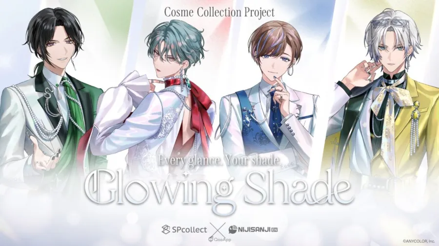 SPcollect×NIJISANJI EN聯名彩妝系列「Glowing Shade」第二彈正式開賣!人氣男團「BY THE BEAT」監修專屬彩妝 1 SPcollect×NIJISANJI EN「Glowing Shade」