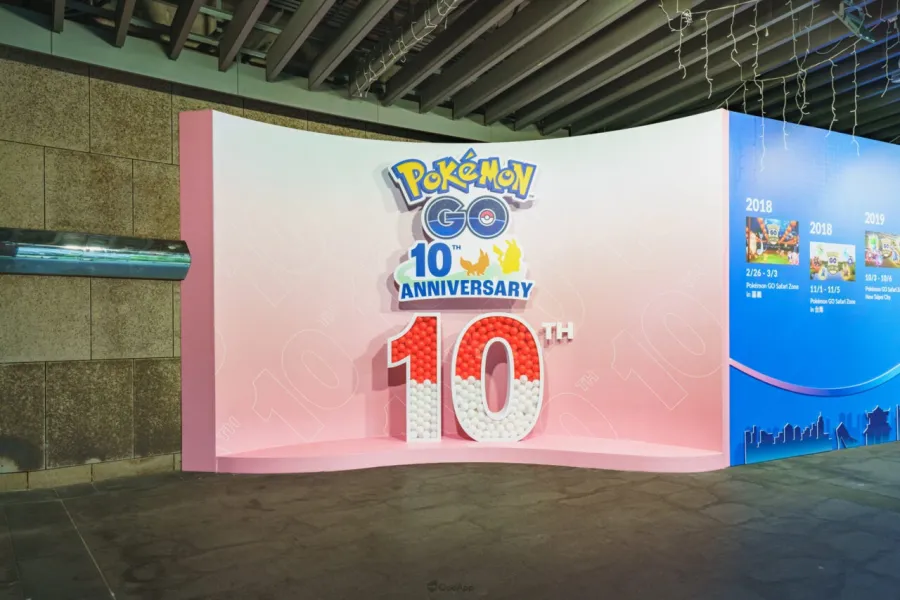 《Pokémon GO》10週年特展開幕!與皮卡丘、伊布一同回顧十年精采冒險足跡! 6 十週年特展開幕 008