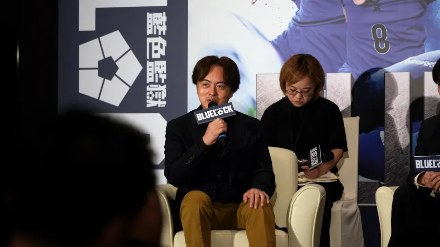 《藍色監獄》真人電影「潔世一」演員高橋文哉&製片松橋真三旋風訪台!記者會與影人見面會接連分享拍攝幕後花絮 2 DSC07913