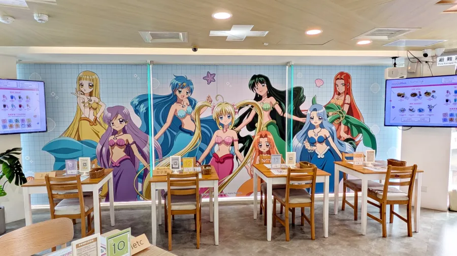 在咖啡廳來首安可曲🎵FANFANS CAFÉ首次《真珠美人魚》主題可愛夢幻登場! 2 PXL 20260827 030738246